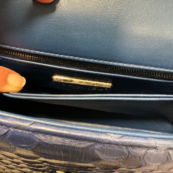 Chanel coco top handle python mini bag - Picture 8 of 11